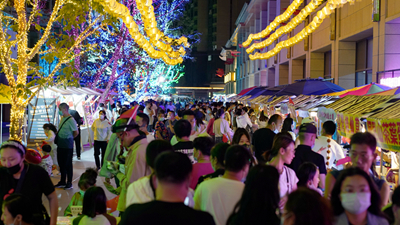 夏日氛圍感拉滿！“煙火氣”里的夜西寧