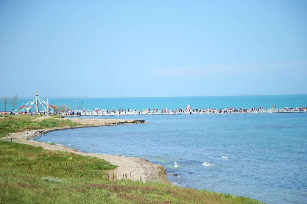 水碧天藍，青海湖秋光正好