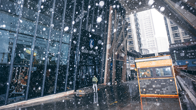 寒潮來襲！青海多地迎來今冬首場降雪